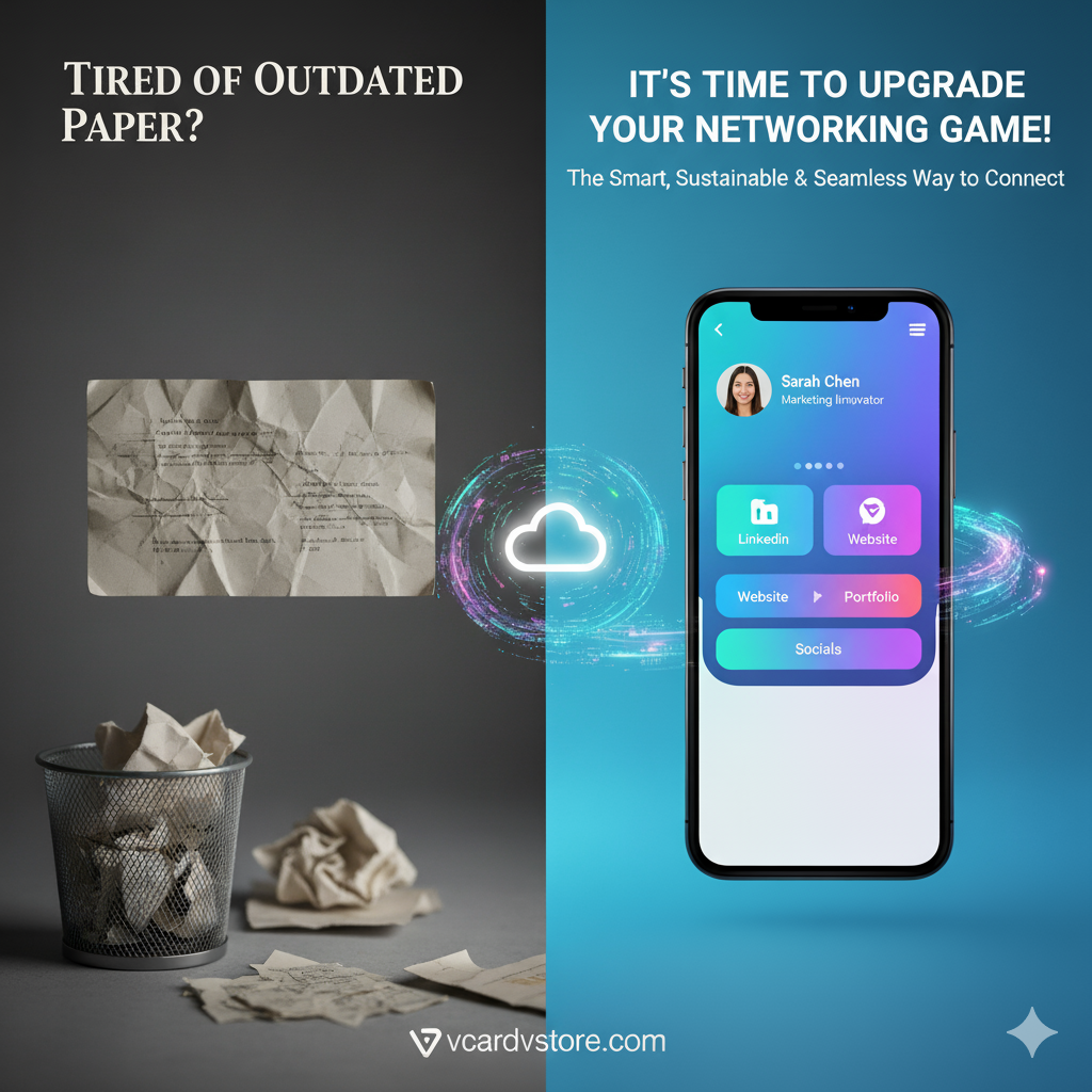 Tired of Outdated Paper? It's Time to Upgrade Your Networking Gam